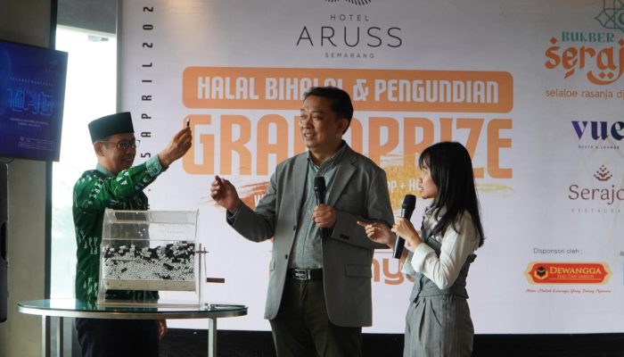 Hotel Aruss Semarang Undi Pemenang Grand Prize Liburan ke Bangkok Pattaya untuk Tamu Ramadan