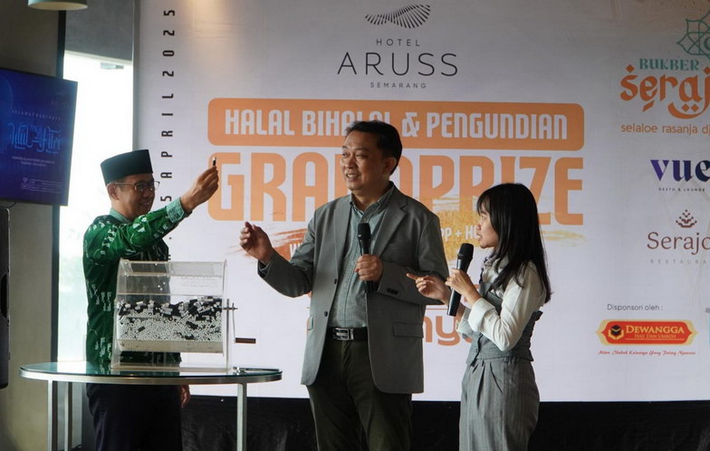 Hotel Aruss Semarang Undi Pemenang Grand Prize Liburan ke Bangkok Pattaya untuk Tamu Ramadan