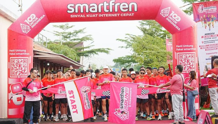 Smartfren Fun Run 2025, Kobarkan Semangat Sportivitas dan Hidup Sehat di Purwokerto