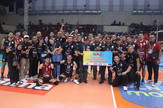 Jakarta LavAni Dominasi Putaran Pertama Final Four PLN Mobile Proliga 2025, Bungkam Juara Bertahan