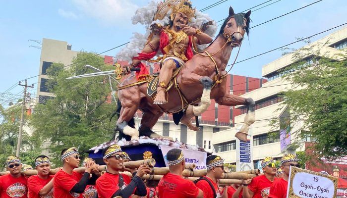 Pawai Ogoh-ogoh di Semarang Tampilkan Budaya Lintas Etnis dan Agama, Agustina: Ingin Setara Pariwisata Bali