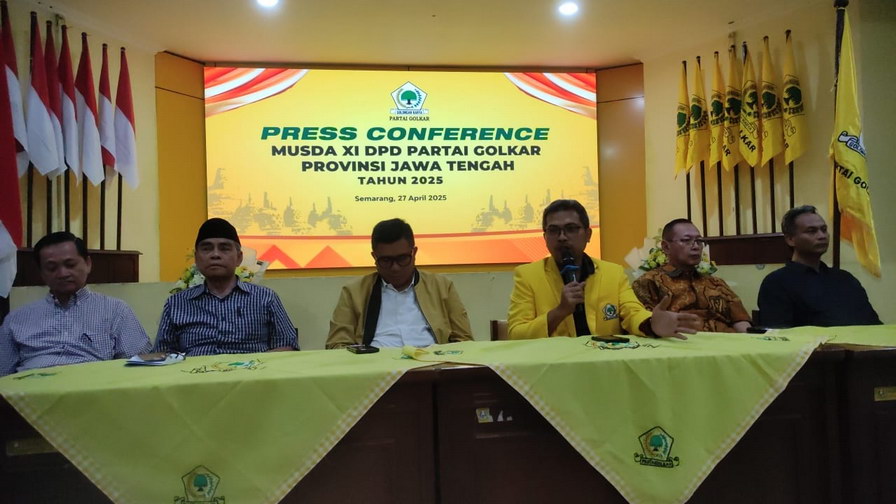 Musda XI Golkar Jateng Siap Digelar di Semarang, Pilih Ketua Baru dan Susun Program Kerja