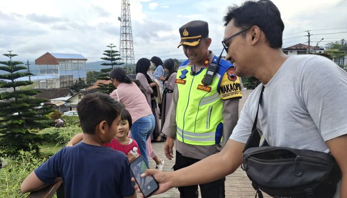 Pengunjung Melonjak, Polres Semarang Antisipasi Pengamanan Lokasi Wisata