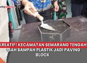 Video Warga Semarang Tengah Ubah Sampah Plastik jadi Paving Block