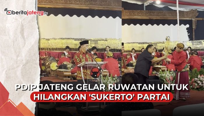 Video PDIP Jateng Gelar Ruwatan untuk Hilangkan “Sukerto” Partai