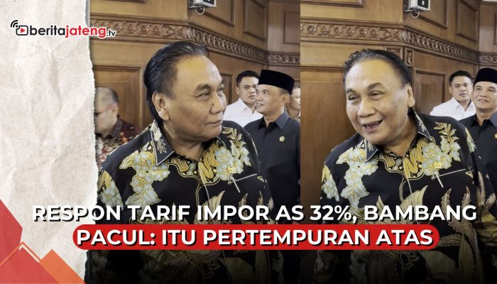 Video Bambang Pacul Tanggapi Tarif Impor AS 32 Persen: Itu Pertempuran Global