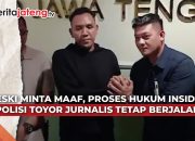Video Proses Hukum Pengawal Kapolri Pukul Jurnalis Tetap Berlanjut Meski Sudah Minta Maaf
