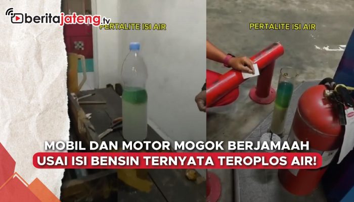 Video Kendaraan Mogok Usai Isi Pertalite di SPBU Trucuk Klaten, Ternyata Tercampur Air