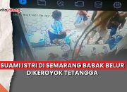 Suami istri dikeroyok tetangga
