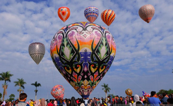 Festival balon udara di Wonosobo pada tahun 2021. (ant)