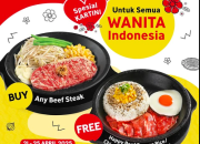 6 Promo Makanan Enak Hari Kartini 2025, Khusus Perempuan Lur!