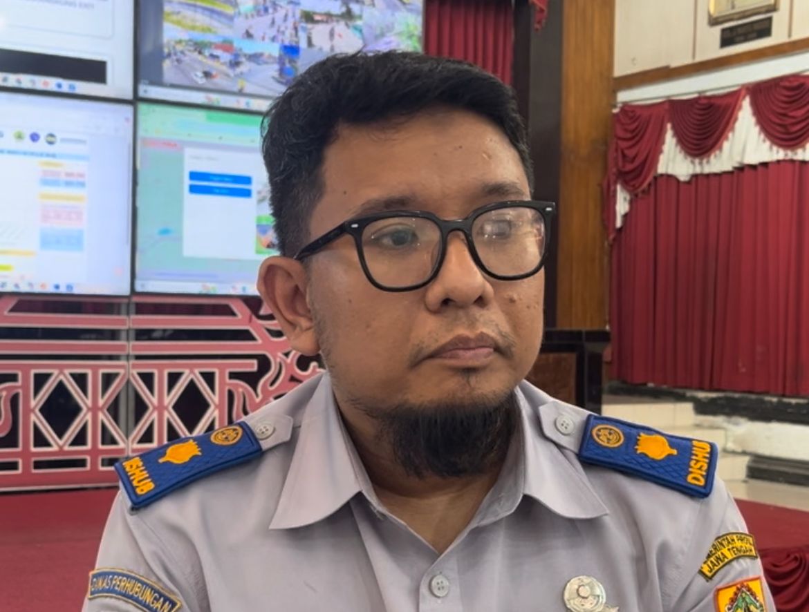 Koordinator Posko Terpadu Dinas Perhubungan, Muhammad Fatwa