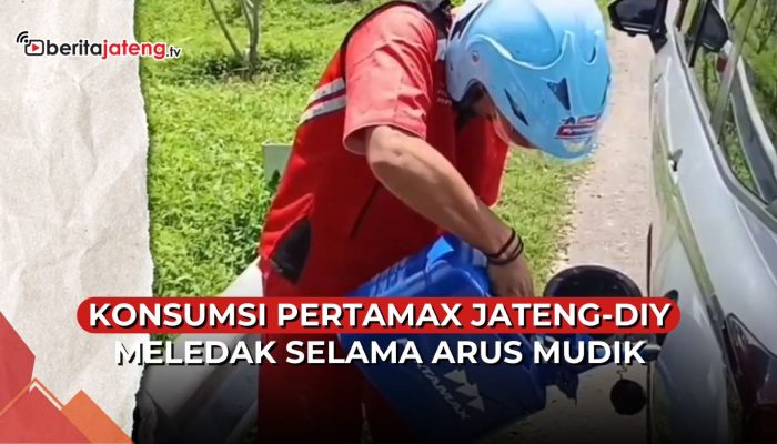 Video Pertamax Naik 77 Persen Selama Mudik-Balik Lebaran di Jateng-DIY