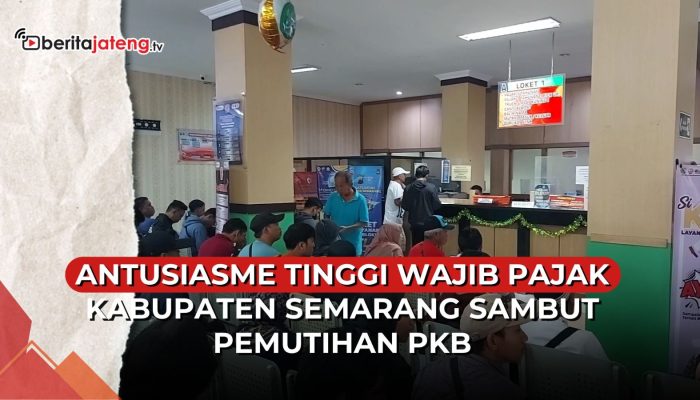 Video Masyarakat Kabupaten Semarang Antusias Pemutihan PKB