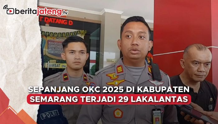 Video 29 Lakalantas Warnai OKC 2025 di Kabupaten Semarang