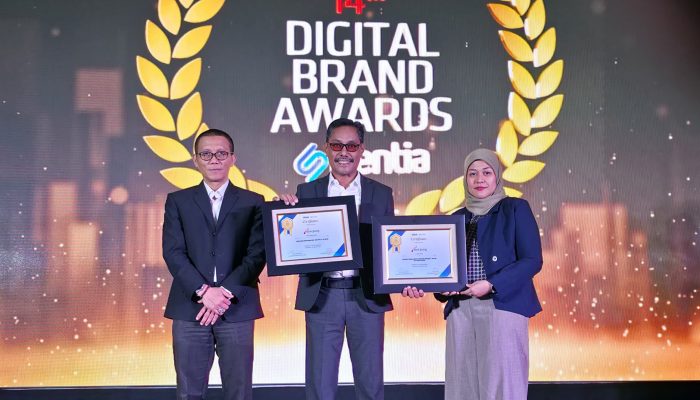 Bank Jateng Syariah Raih Penghargaan di Infobank Digital Brand 2025