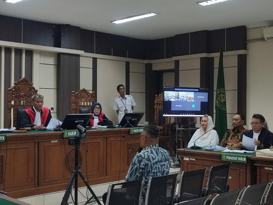 Sidang lanjutan di Pengadilan Tindak Pidana Korupsi (Tipikor) Semarang, Selasa, 28 April 2025. (Elly Amaliyah/beritajateng.tv)
