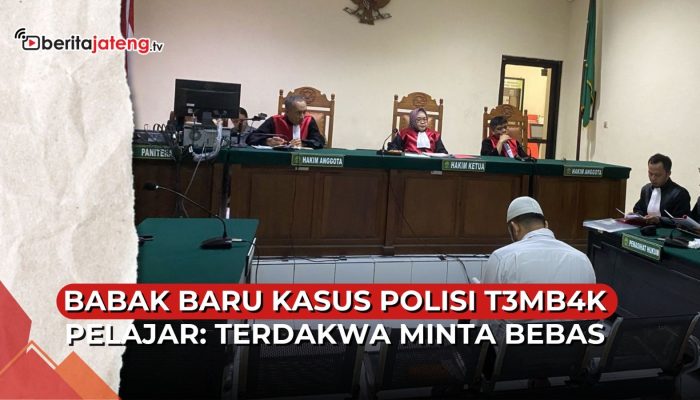 Video Babak Baru Kasus Polisi Tembak Siswa, Terdakwa Robig Minta Bebas