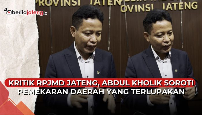Video Senator Kritik RPJMD Jateng Tak Bahas Pemekaran Daerah