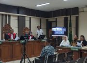 Sidang lanjutan di Pengadilan Tindak Pidana Korupsi (Tipikor) Semarang, Selasa, 28 April 2025. (Elly Amaliyah/beritajateng.tv)