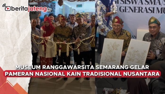 Video Museum Ranggawarsita Semarang Gelar Pameran Kain Tradisional Nusantara