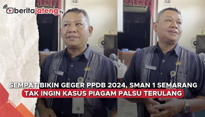 Video SMAN 1 Semarang Tak Ingin Kasus Piagam Palsu Marching Band Terulang