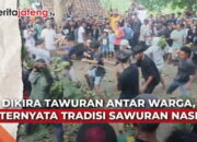 Video Dikira Tawuran Antar Warga, Ternyata Ada Sawuran Nasi di Blora
