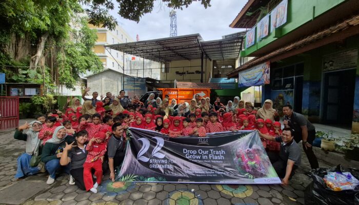 Gerakan Cinta Lingkungan HOM Premiere Timoho Libatkan Siswa TK Yogyakarta