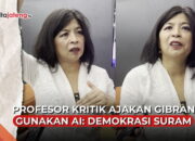 Video Profesor Kanada Kritik Ajakan Gibran Gunakan AI: Demokrasi Suram