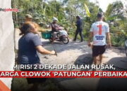 Video Miris, 2 Dekade Jalan Rusak, Warga Clowok Getasan Patungan Perbaiki