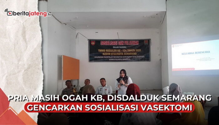 Video Pria Masih Ogah KB, Pemkot Semarang Gencarkan Sosialisasi Vasektomi