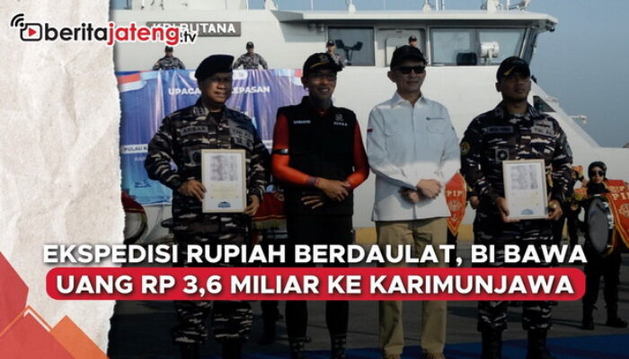 Video Ekspedisi Rupiah Karimunjawa, BI Bawa Uang Rp3,6 Miliar