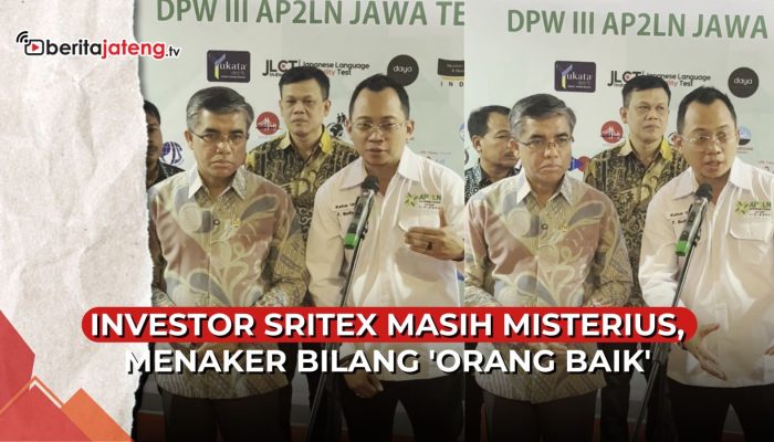 Video Investor Sritex Masih Misterius, Menaker Bilang ‘Orang Baik’