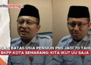 pensiun ASN 70 tahun