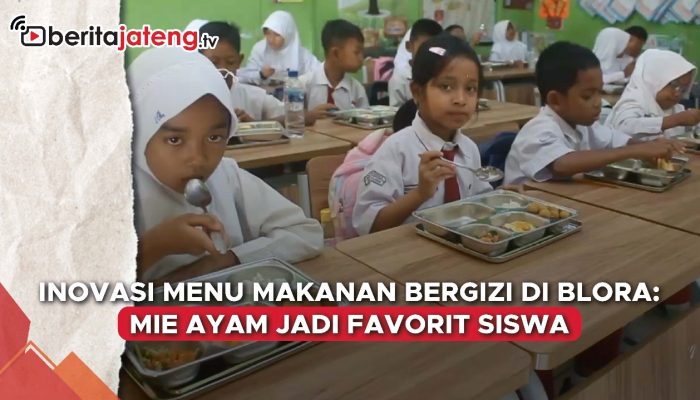 Video MBG di Blora Ganti Menu, Kini Suguhkan Mie Ayam