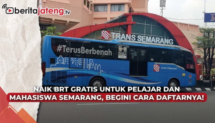 Video Naik BRT Gratis untuk Pelajar dan Mahasiswa Semarang
