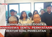 Video Drama FH UKSW, Dosen dan Mahasiswa Sentil Pernyataan Rektor