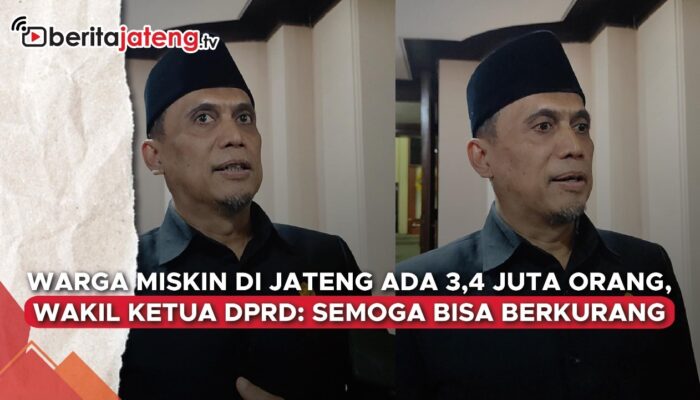 Video Jumlah Warga Miskin Jateng Masih 3,4 Juta Orang