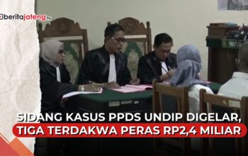 Video Sidang Kasus PPDS Undip, Tiga Terdakwa Peras Rp2,4 Miliar