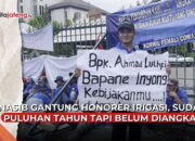 petugas irigasi demo