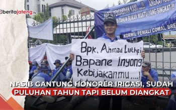 Video Petugas Irigasi Demo di Gubernuran, Sudah Puluhan Tahun Belum Diangkat