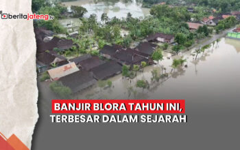 Video Banjir Blora Tahun Ini Terbesar dalam Sejarah