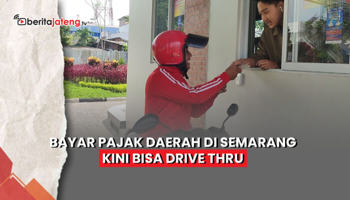 Video Layanan Bayar Pajak Drive Thru Dibuka di Semarang