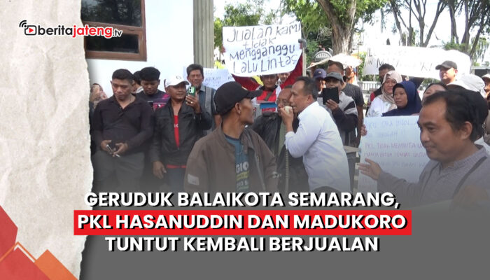 Video PKL Madukoro dan Hasanuddin Geruduk Balaikota, Tuntut Kembali Berjualan