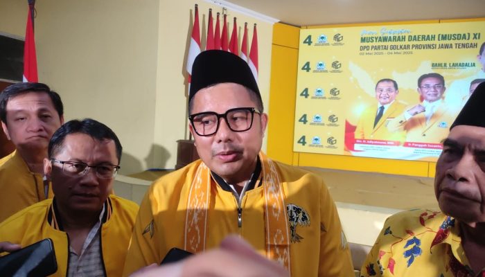 Pendaftar Pertama dan Satu-satunya, Mohammad Saleh Bakal Calon Tunggal Ketua DPD Golkar Jateng