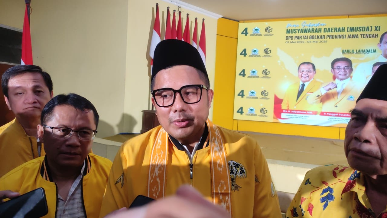 Mohammad Saleh Resmi Daftar Calon Ketua DPD Golkar Jateng, Didukung 30 DPC dan Ormas