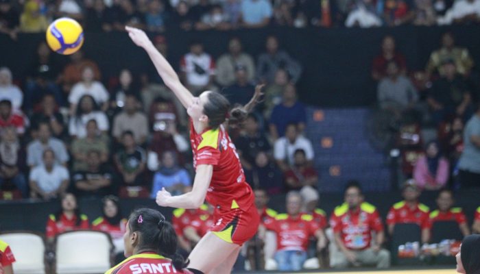 Jakarta Pertamina Enduro Amankan Tiket Final Usai Tundukkan Gresik Petrokimia 3-2 di Proliga 2025