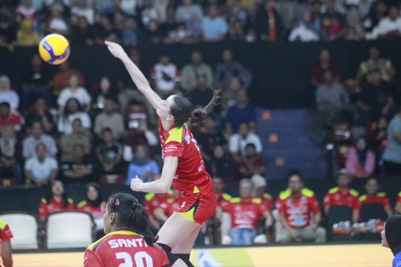 Jakarta Pertamina Enduro Amankan Tiket Final Usai Tundukkan Gresik Petrokimia 3-2 di Proliga 2025