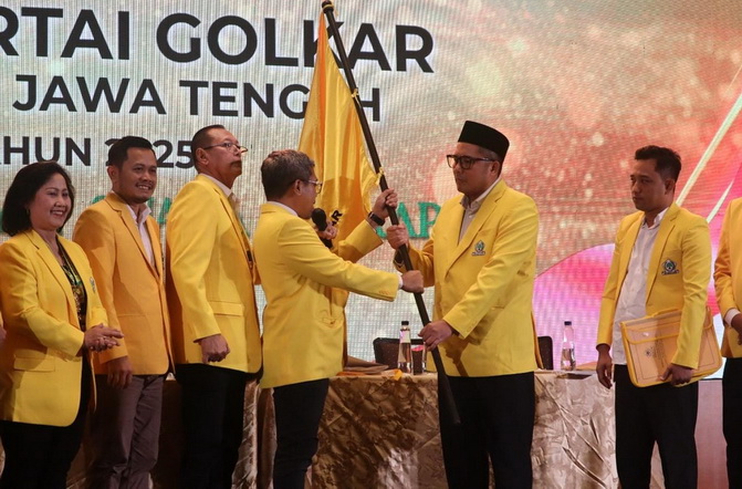 Mohammad Saleh Terpilih Sebagai Ketua Baru Golkar Jateng, Ingin Libatkan Generasi Muda di Kepengurusan