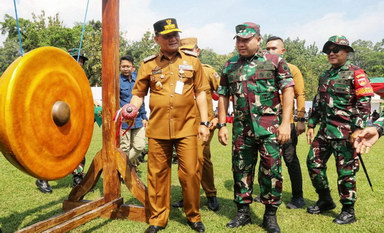 Buka TMMD Reguler Ke-124, Gubernur: Bantu Pemda Akselerasi Pembangunan di Jateng